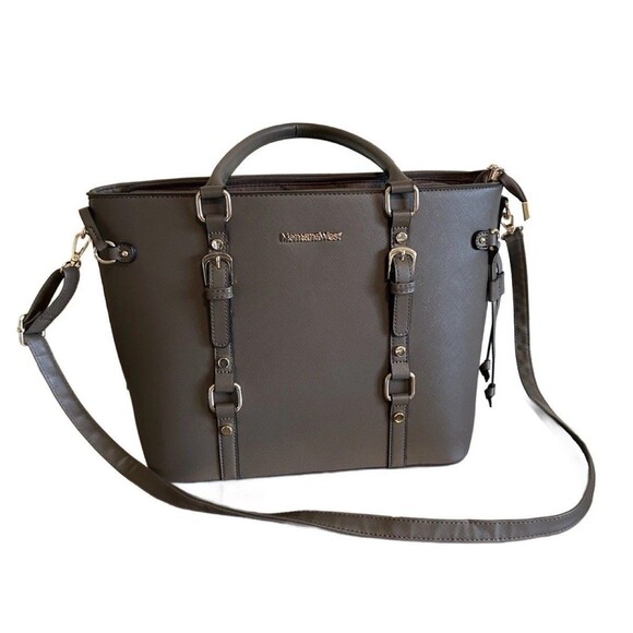 Montana West Gray Shoulder Bag Trio - Picture 2 of 7